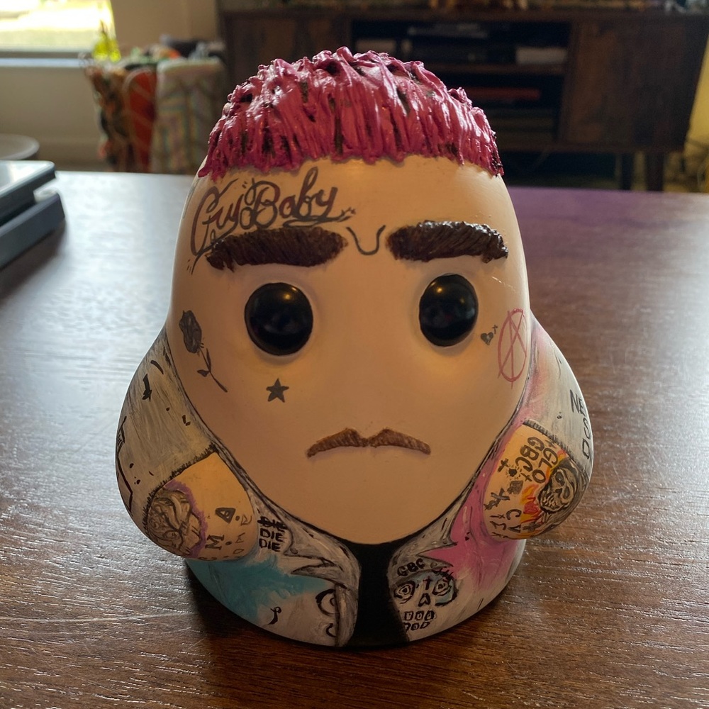 Lil Peep custom Bimtoy Tiny Ghost